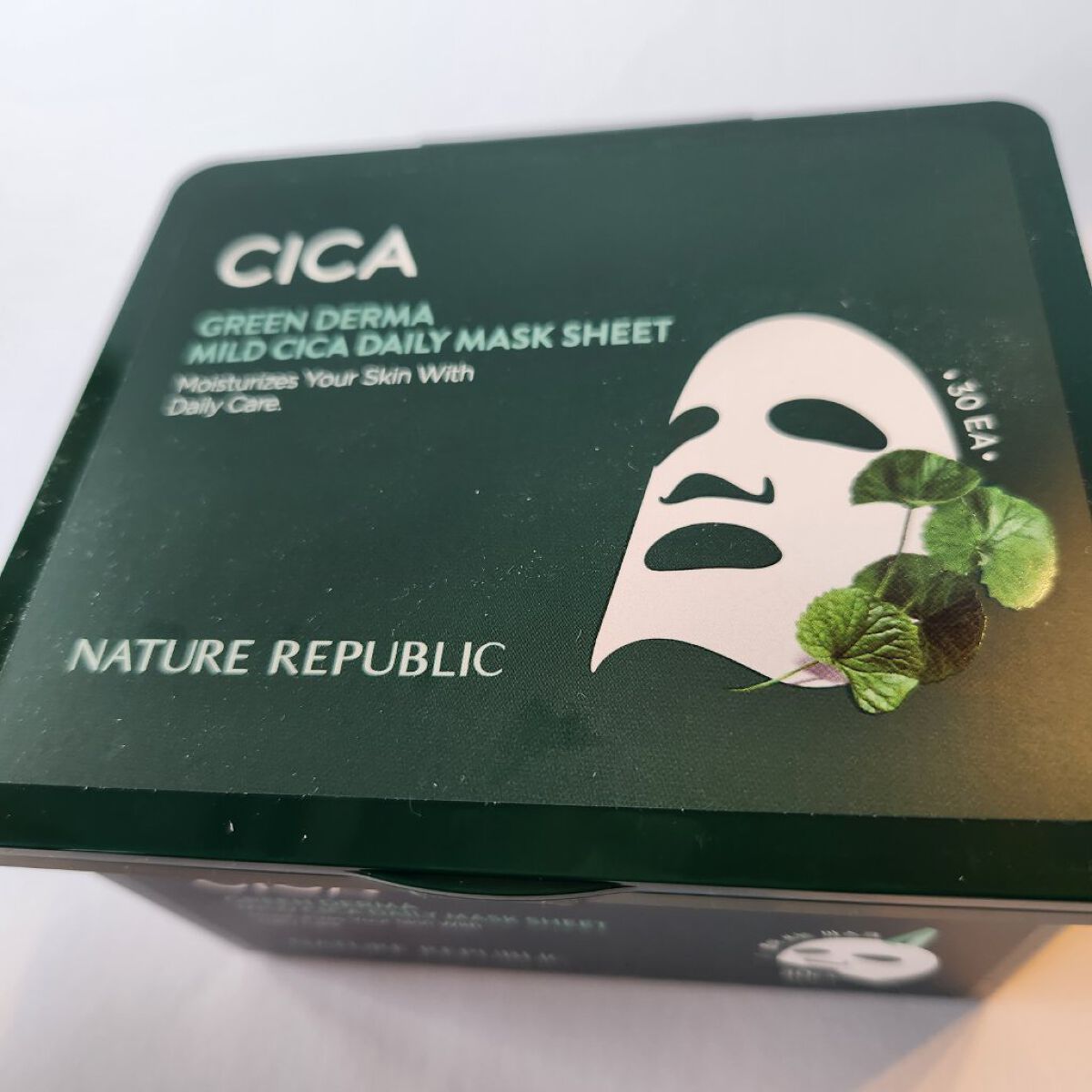 グリーンダーマCICA デイリーシートマスク/ネイチャーリパブリック/シートマスク・パックを使ったクチコミ（3枚目）