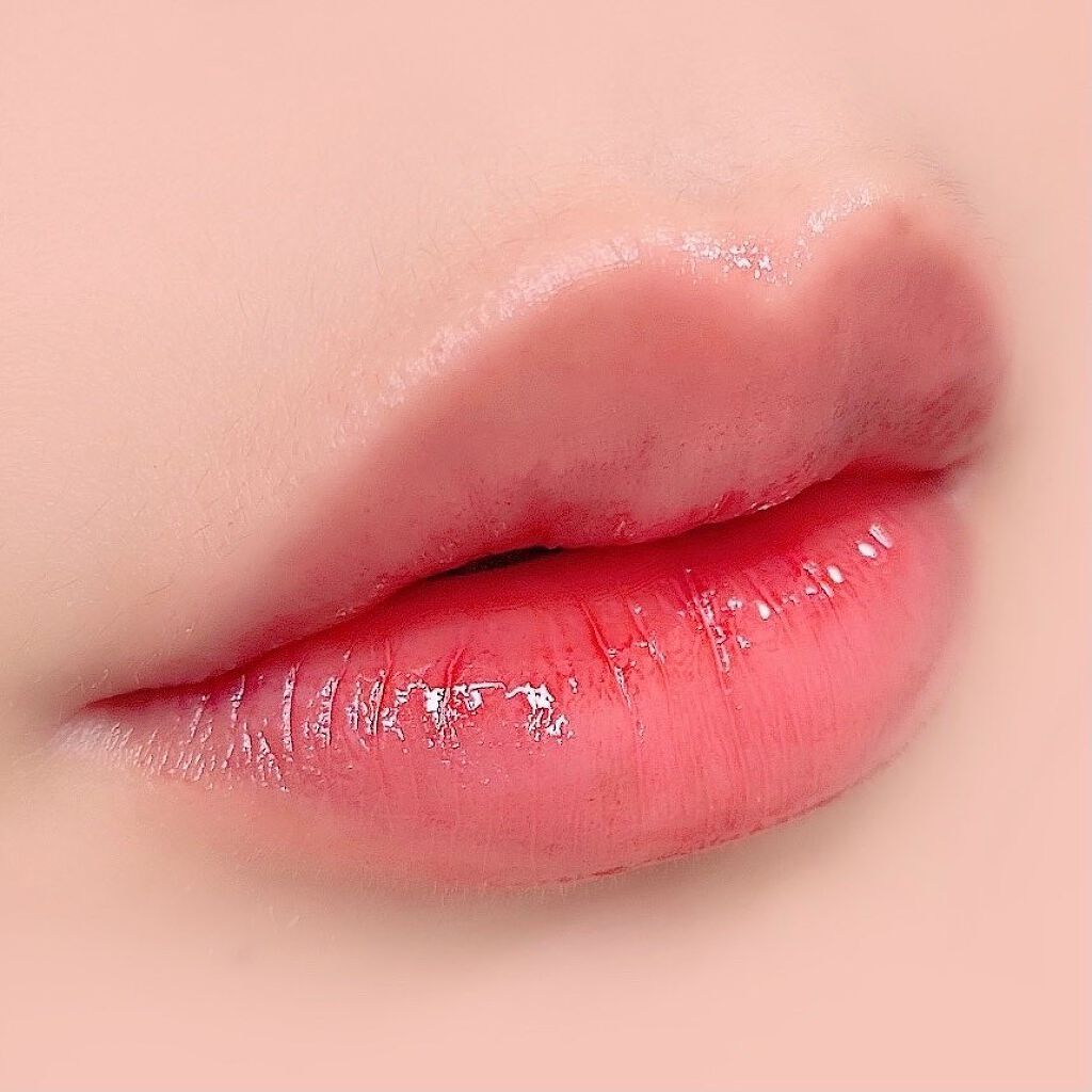 ハートクラッシュジェリーベルベットティント/HOLIKA HOLIKA/リップティントを使ったクチコミ（2枚目）