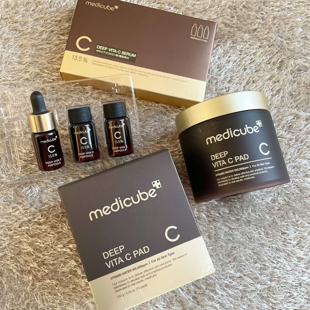 ディープビタCアンプル/MEDICUBE/美容液を使ったクチコミ(2枚目)