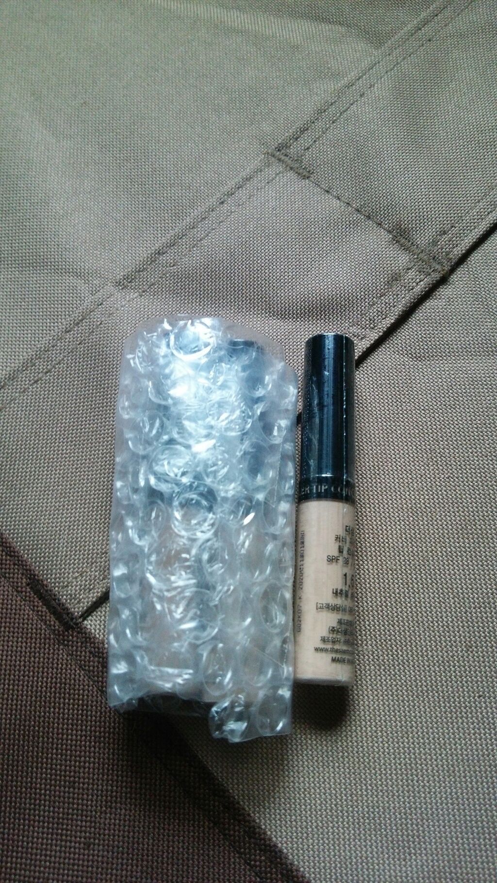 カバーパーフェクション チップコンシーラー/the SAEM/リキッドコンシーラーを使ったクチコミ(2枚目)