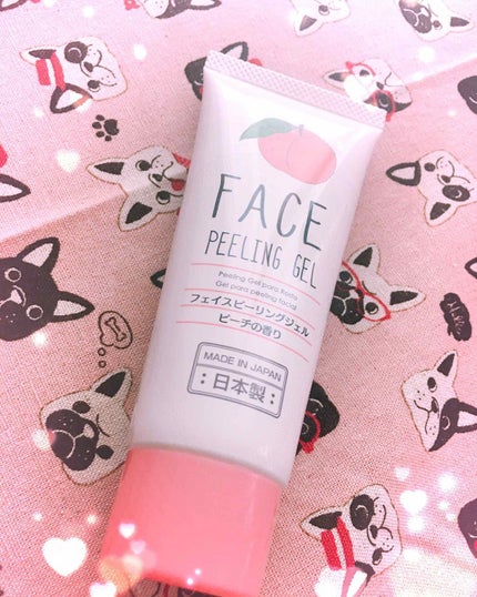 フェイスピーリングジェル ピーチの香り/DAISO/ピーリングを使ったクチコミ(2枚目)