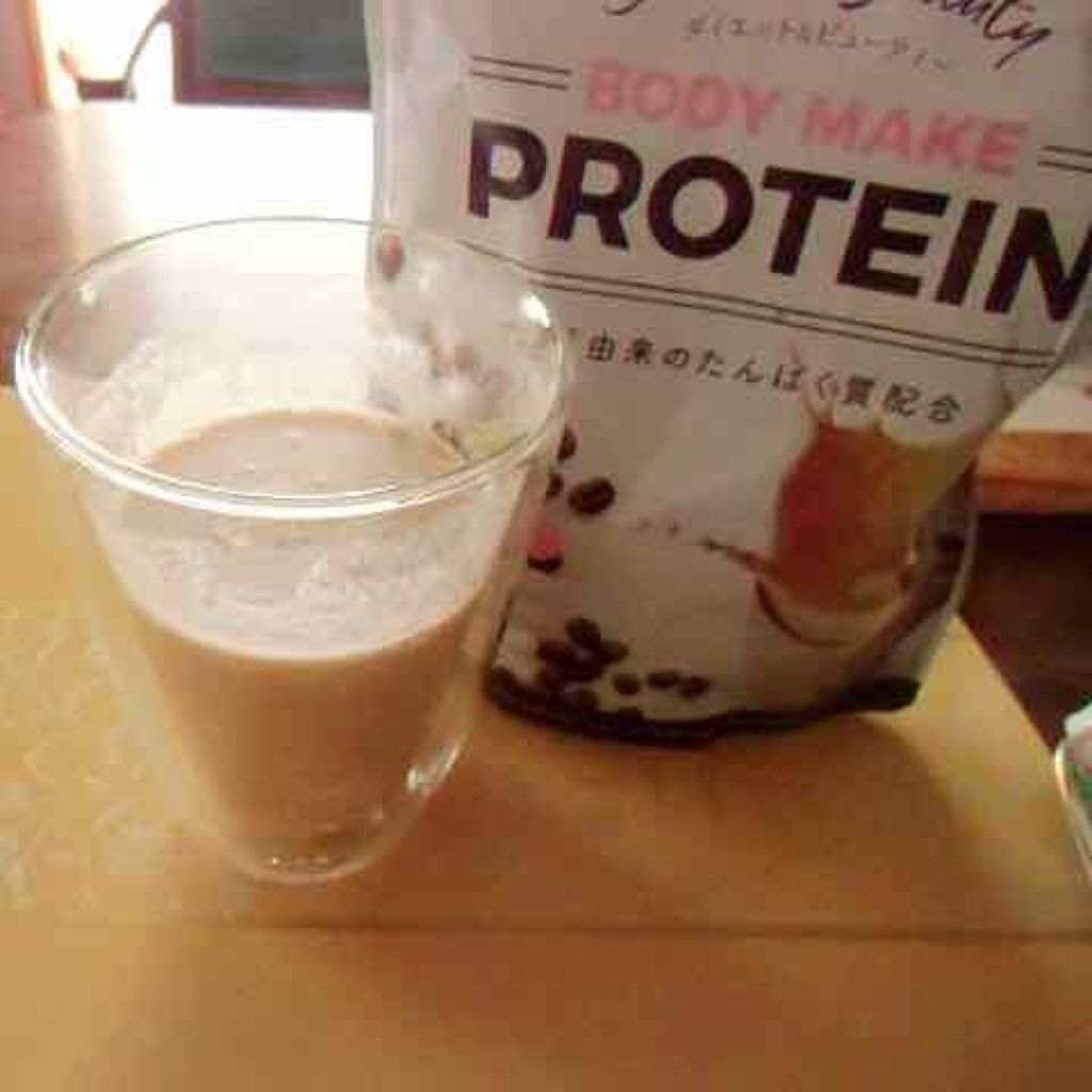 ボディメイクプロテイン カフェラテ/リブ・ラボラトリーズ/ソイプロテインを使ったクチコミ(3枚目)