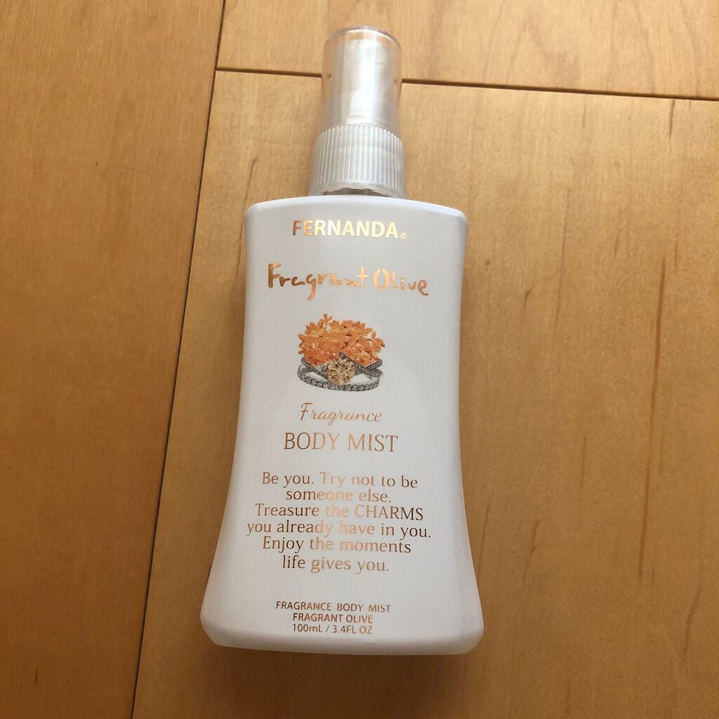 フレグランスボディミスト(フレグラントオリーブ)/フェルナンダ/香水(レディース)を使ったクチコミ(1枚目)