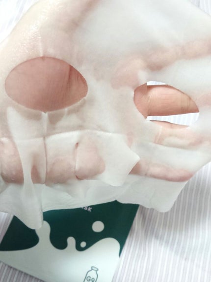 MILK BUBBLE ESSENCE PACK #PLAIN/G9SKIN/美容液を使ったクチコミ(3枚目)