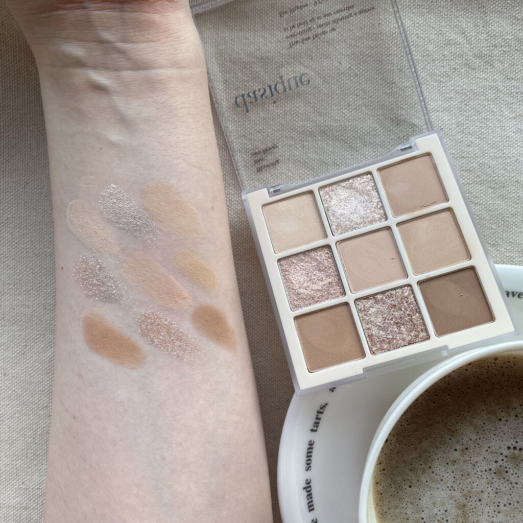 シャドウパレット/dasique/アイシャドウパレットを使ったクチコミ（2枚目）