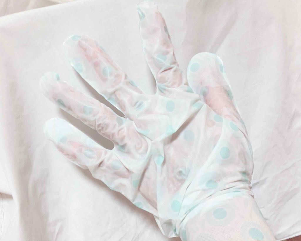 ハンドモイスチャーパック ミントグリーンティー/KOCOSTAR(ココスター)/ハンドクリームを使ったクチコミ（2枚目）