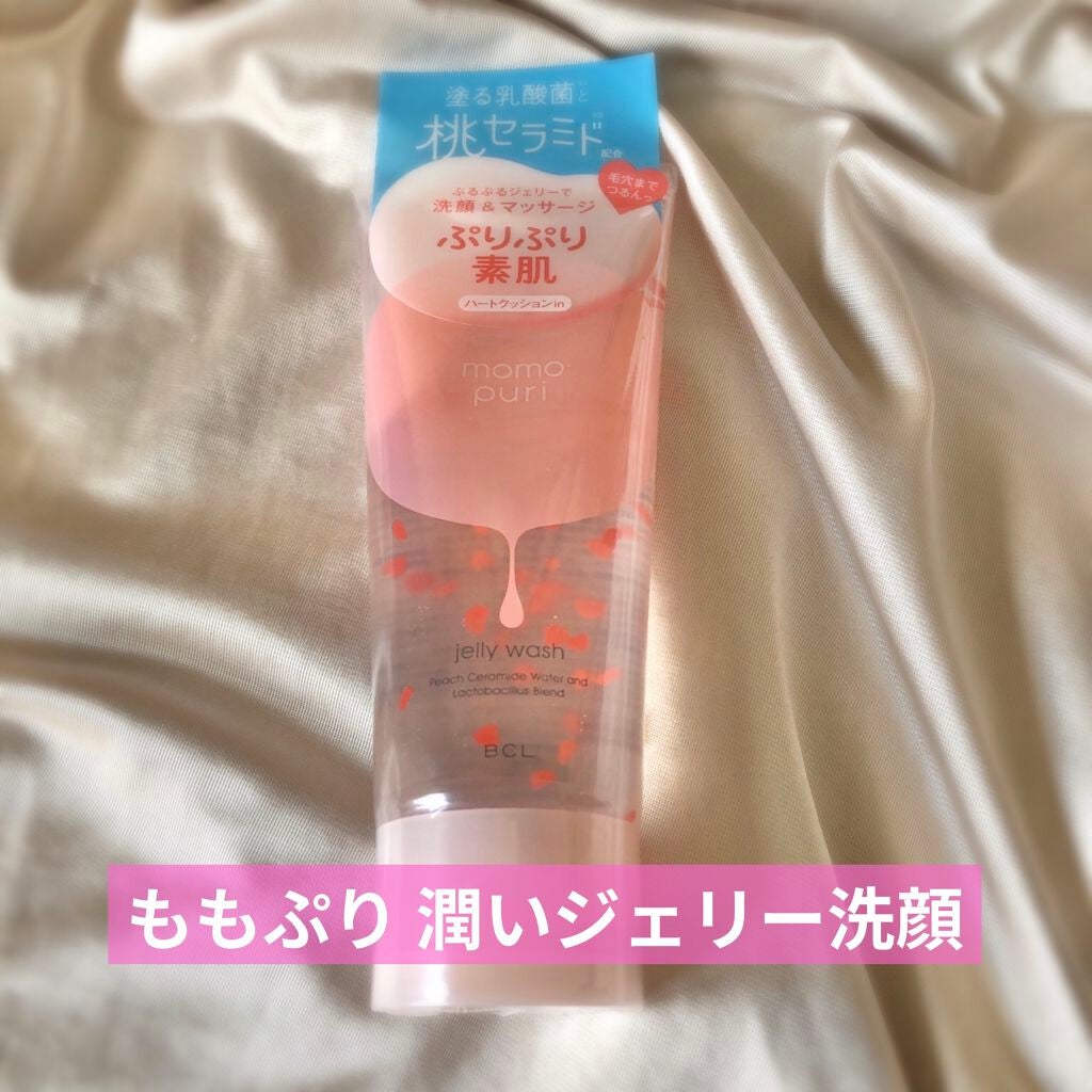 潤いジェリー洗顔/ももぷり/洗顔フォームを使ったクチコミ(1枚目)