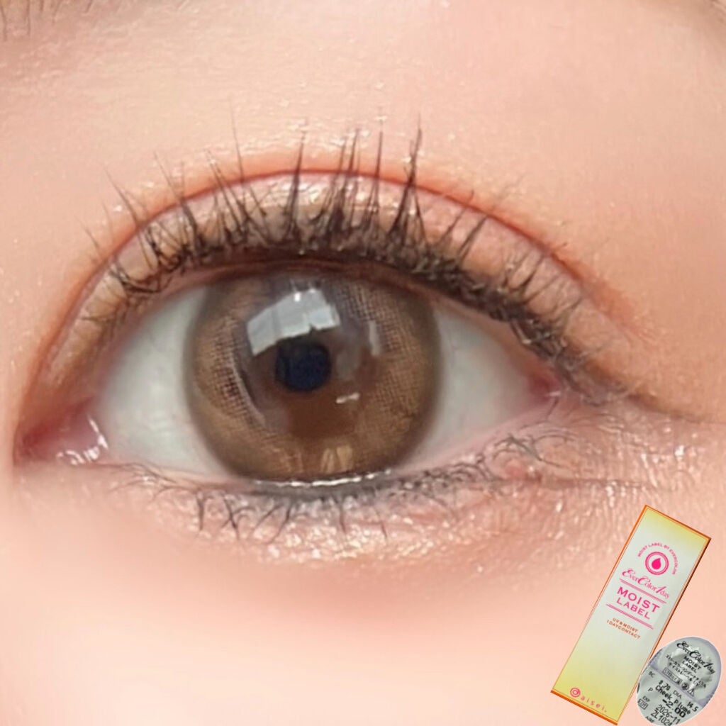 エバーカラーワンデー モイストレーベル/エバーカラー/ワンデー(1DAY)カラコンを使ったクチコミ(7枚目)