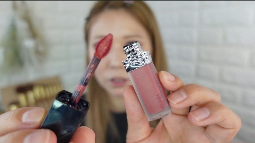 ルージュ ディオール フォーエヴァー リキッド/Dior/口紅を使ったクチコミ（3枚目）