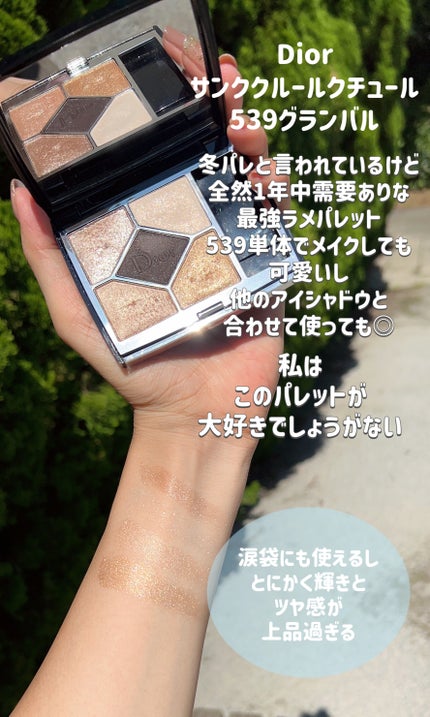 【旧】サンク クルール クチュール/Dior/アイシャドウパレットを使ったクチコミ(2枚目)