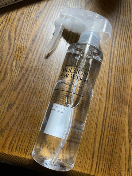 エマルジョンリムーバー 300ml/200ml/水橋保寿堂製薬/その他洗顔料を使ったクチコミ(1枚目)