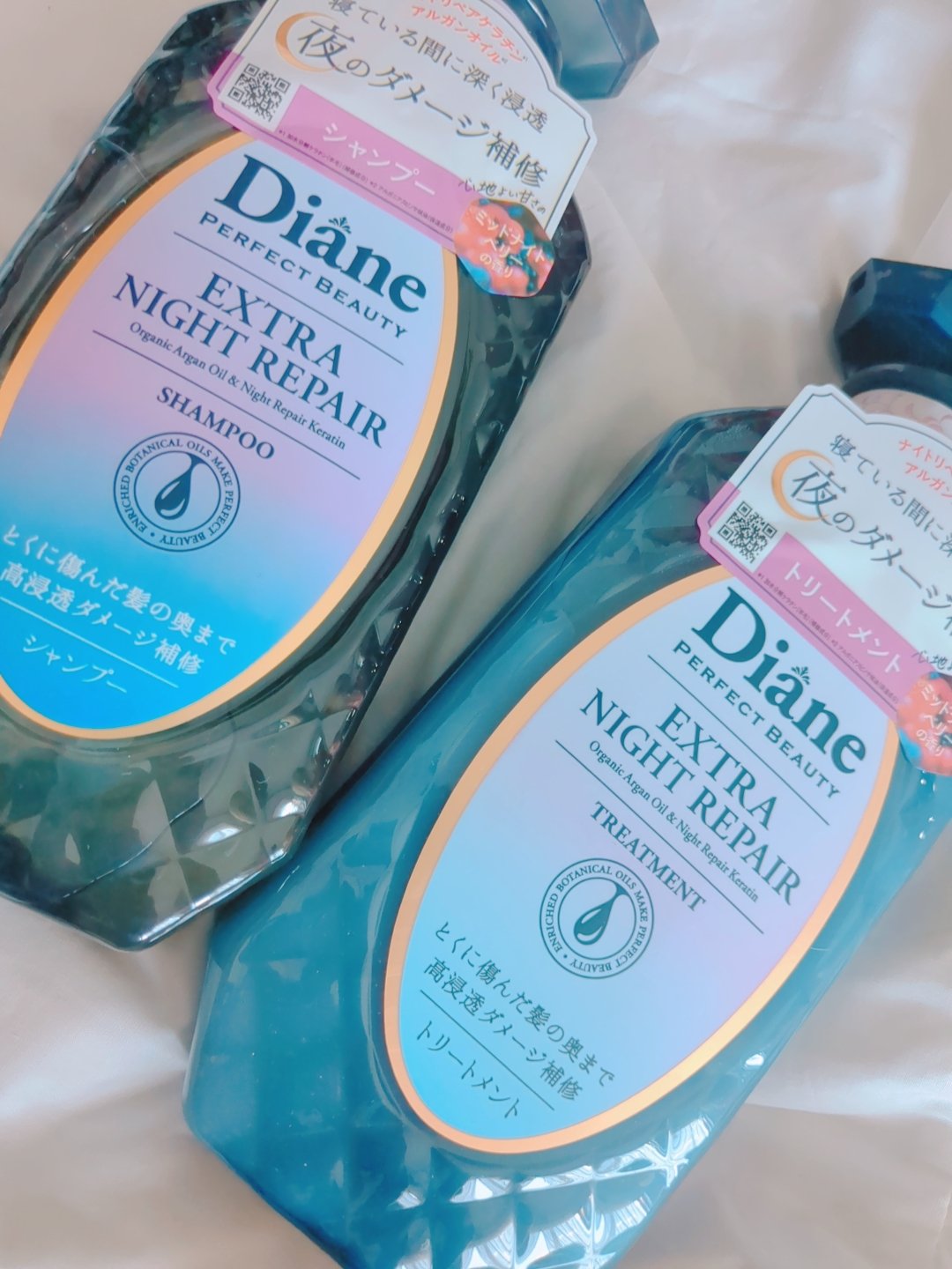 エクストラナイトリペア シャンプー＆トリートメント/ダイアン/市販シャンプーを使ったクチコミ（1枚目）