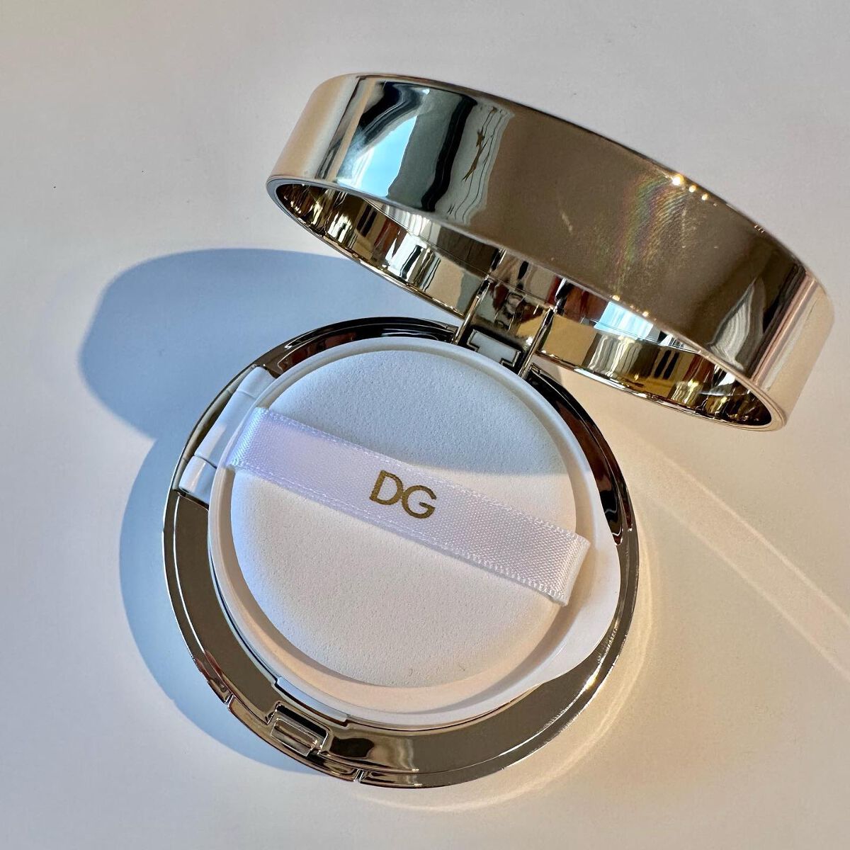 ソーラーグロウ ヘルシーグロウ クッションファンデーション ソーラーグロウ クッションケーストゥコンプリート /DOLCE&GABBANA BEAUTY/クッションファンデーションを使ったクチコミ（2枚目）