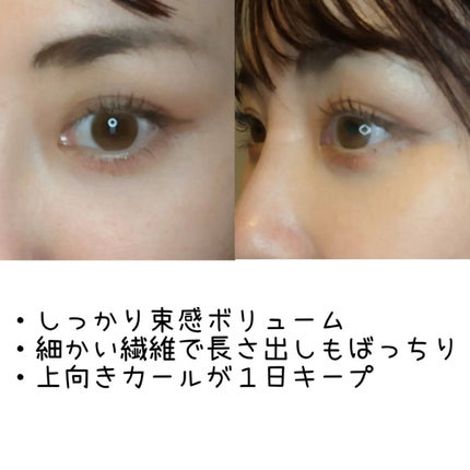 ラッシュデザイナー・ビルドアップマスカラ ボリュームロング/ブリリアージュ/マスカラを使ったクチコミ(3枚目)