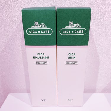 VT CICA エマルジョンのクチコミ「
♥VT Cosmetics
VT CICA SKIN
VT CICA EMULSION

最.....」（1枚目）