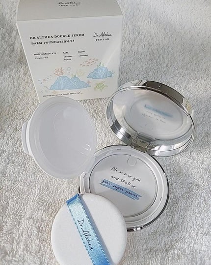 ダブル セラム バーム ファンデーション/Dr.Althea/クリーム・エマルジョンファンデーションを使ったクチコミ(4枚目)