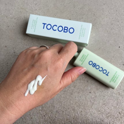 シカカーミングサンセラム/TOCOBO/日焼け止めクリームを使ったクチコミ(2枚目)