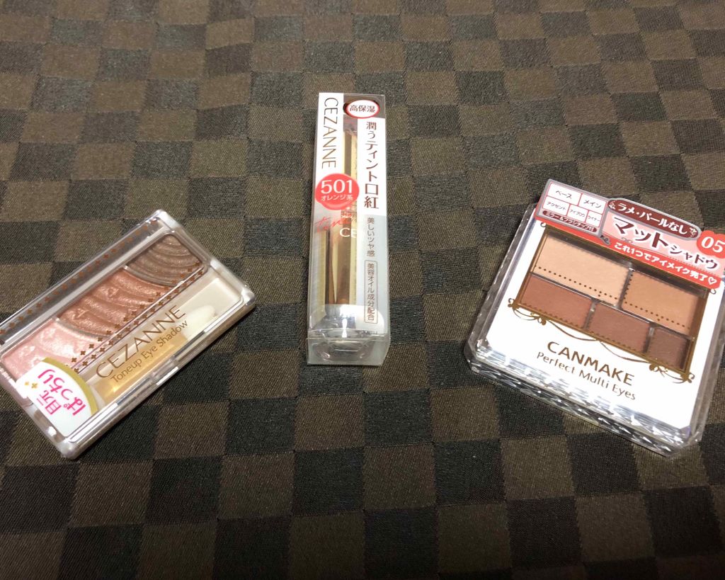 トーンアップアイシャドウ/CEZANNE/アイシャドウパレットを使ったクチコミ（1枚目）