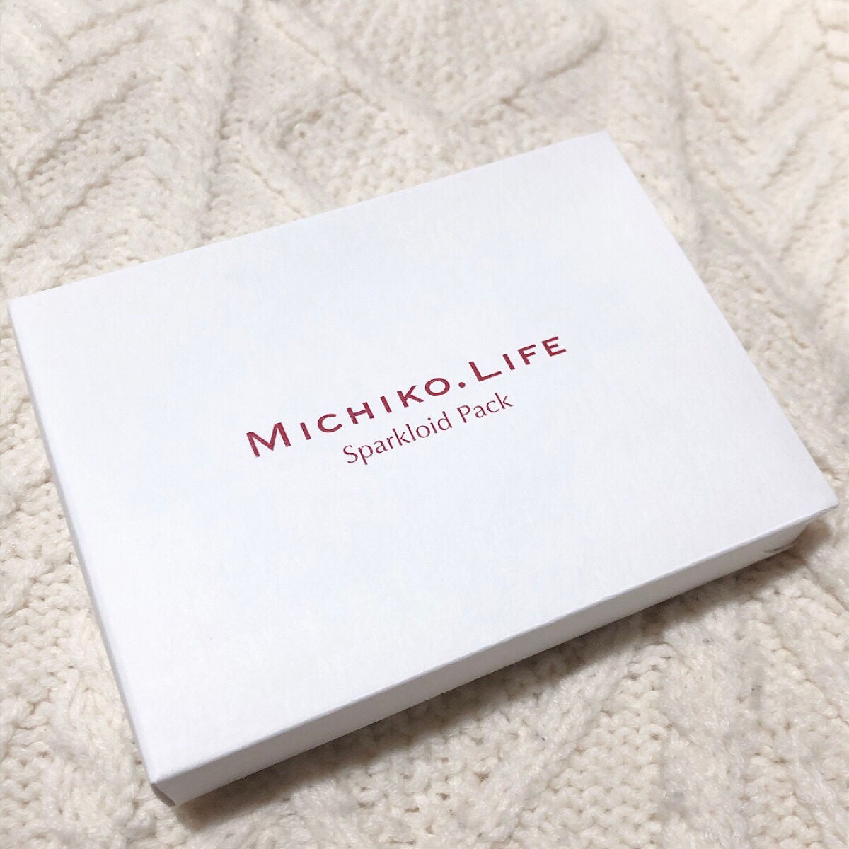 スパークロイドパック/MICHIKO.LIFE/洗い流すパック・マスクを使ったクチコミ(3枚目)