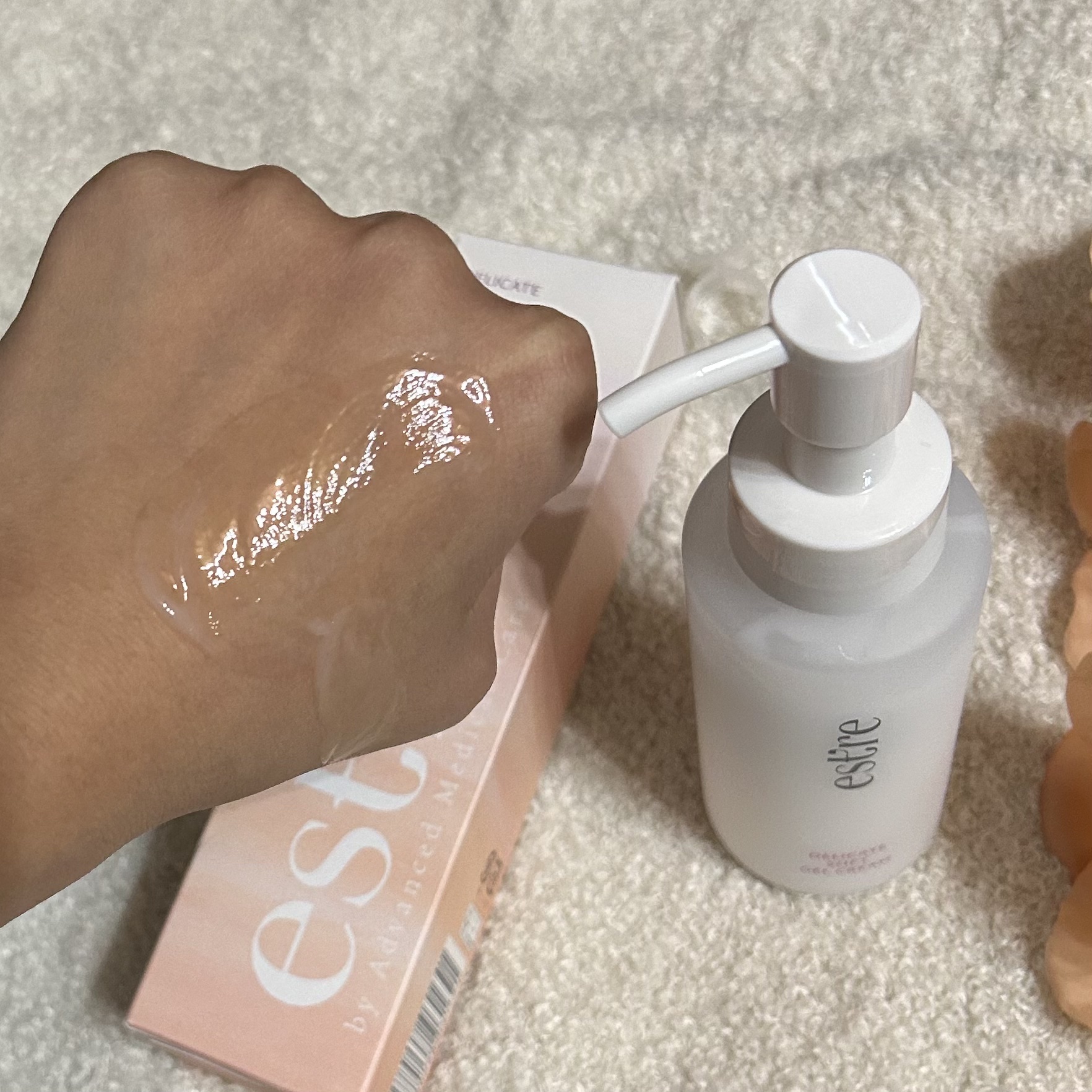 デリケートソフトジェルクリーム/est’re®/ボディクリームを使ったクチコミ（3枚目）