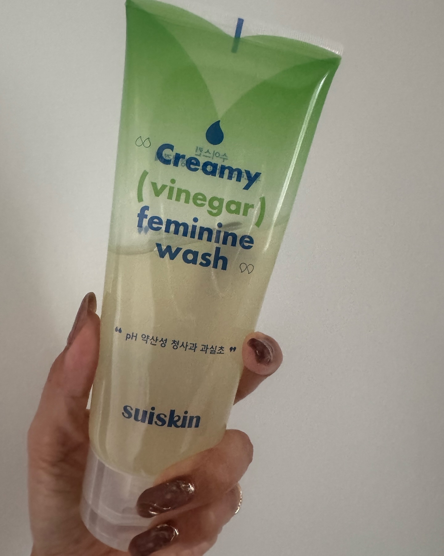 クリーミービネガーフェミニンウォッシュ/suiskin/ボディソープを使ったクチコミ（2枚目）
