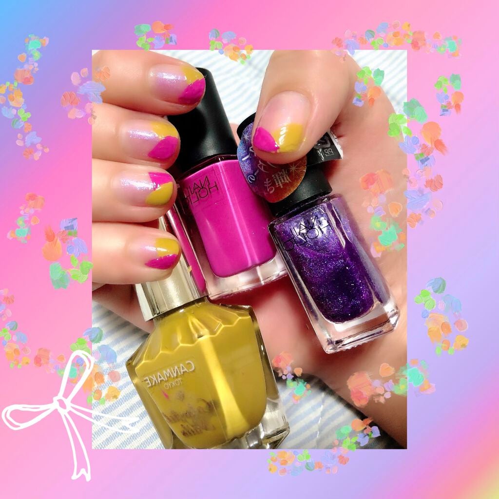 カラフルネイルズ/キャンメイク/マニキュアを使ったクチコミ(1枚目)