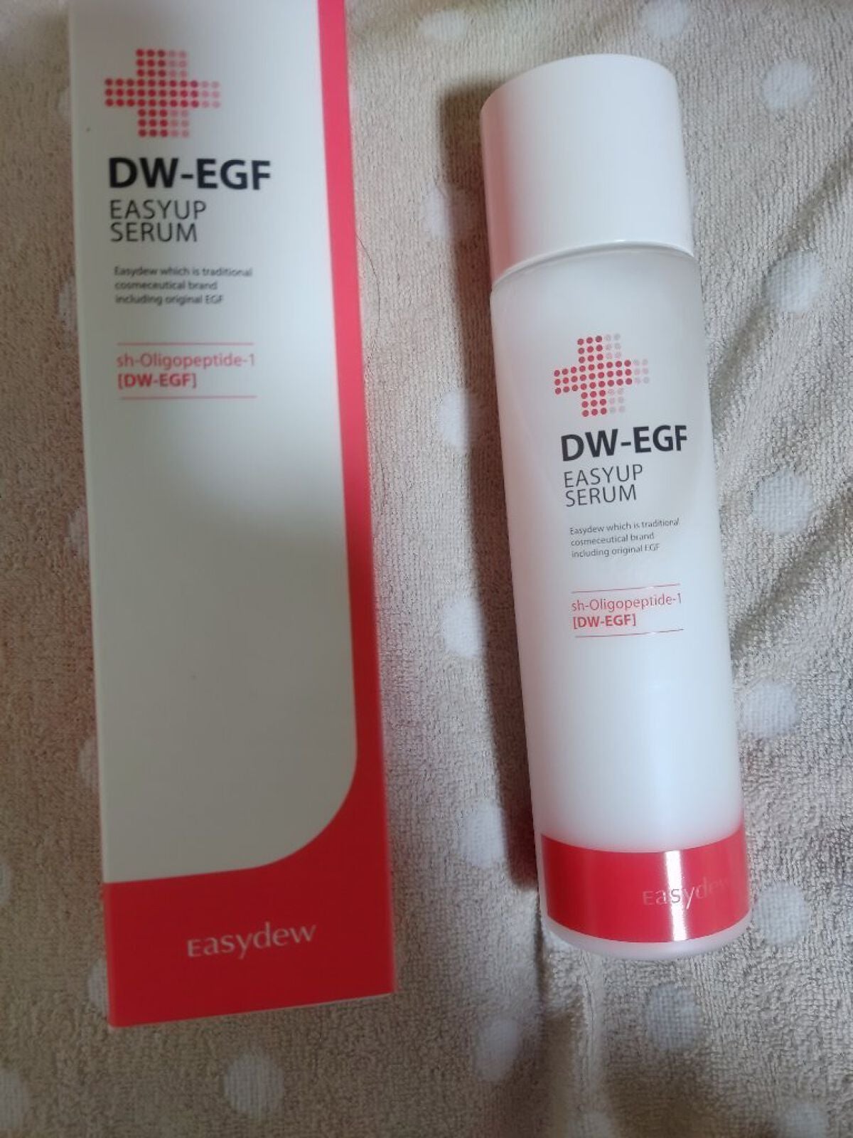 DW-EGFイージーアップセラム/Easydew/化粧水を使ったクチコミ(1枚目)