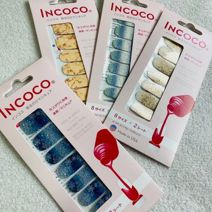 INCOCO インココ  マニキュアシート/インココ/ネイルシールを使ったクチコミ(3枚目)
