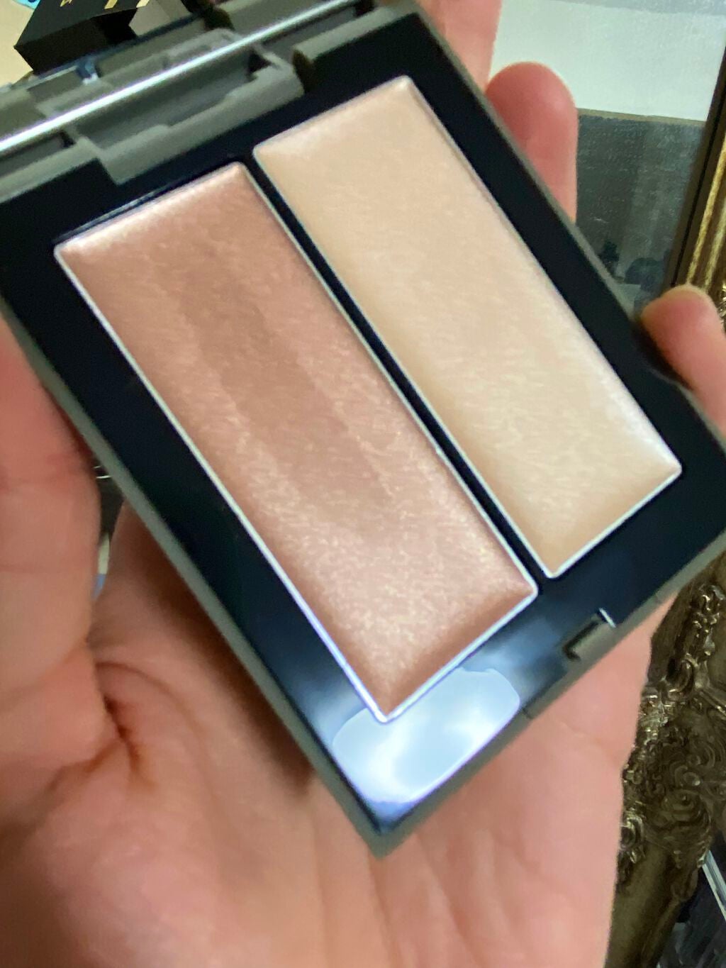 THREE シマリング グロー デュオ/THREE/クリームハイライトを使ったクチコミ(2枚目)