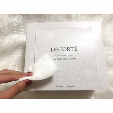 フェイシャル ピュア コットン/DECORTÉ/コットンを使ったクチコミ（2枚目）