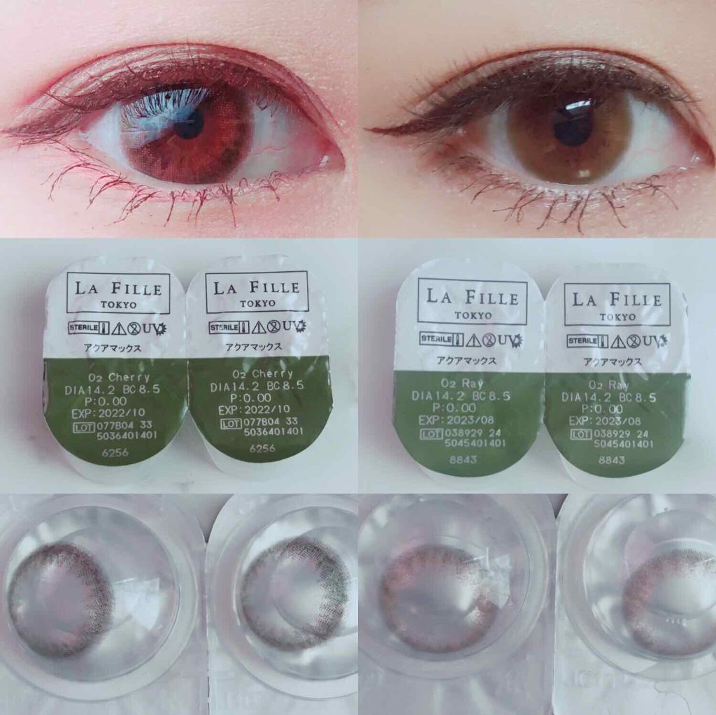 LA FILLE (ラ・フィーユ)/LA FILLE/カラーコンタクトレンズを使ったクチコミ(3枚目)