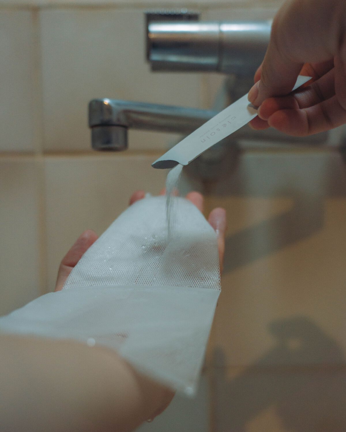 スノーパウダーウォッシュ クレソワン/クレソワン/洗顔パウダーを使ったクチコミ(4枚目)