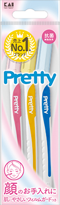 プリティー フェイスL 3本入 貝印