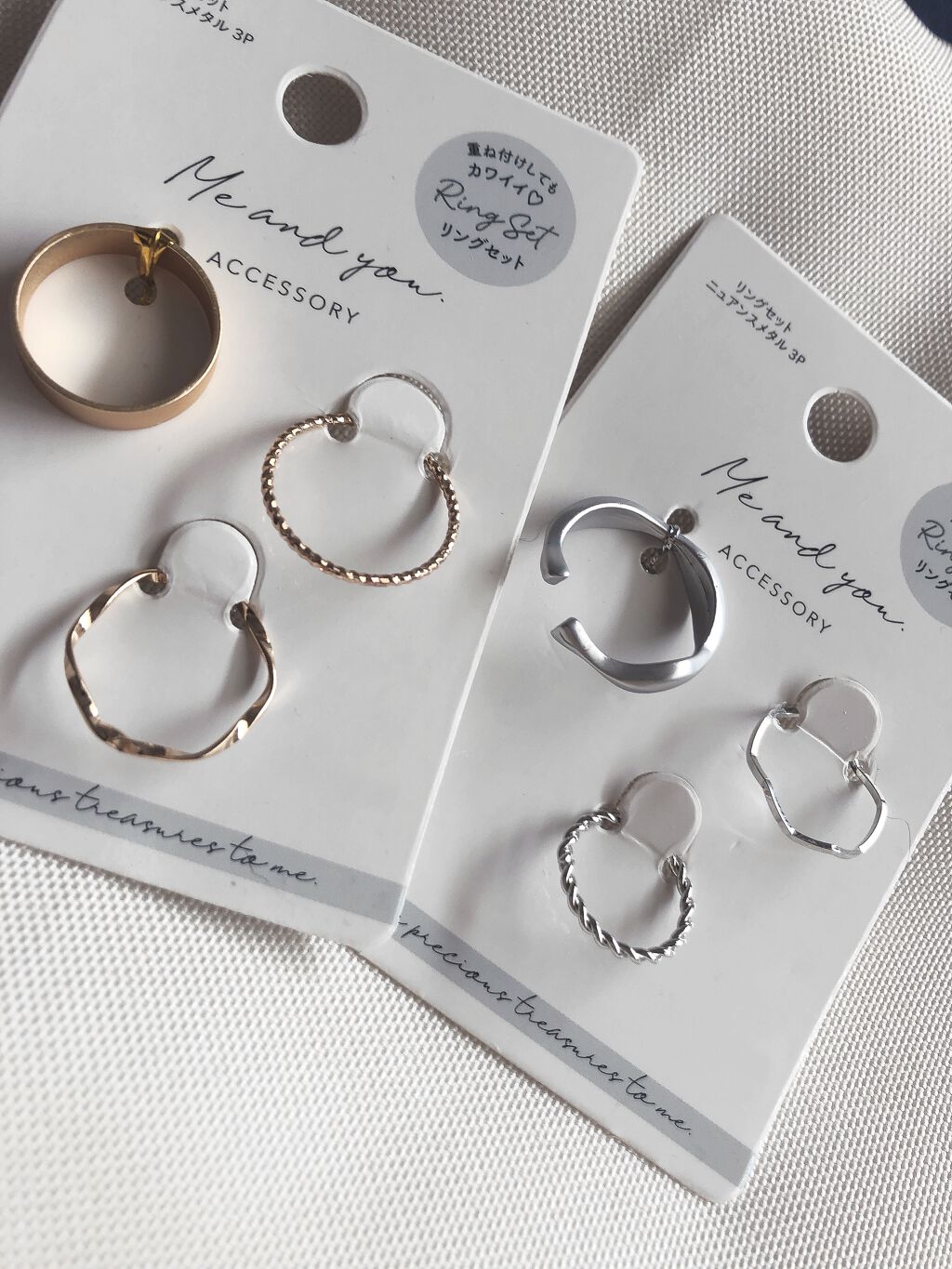 リングアクセサリー/セリア/その他を使ったクチコミ（1枚目）