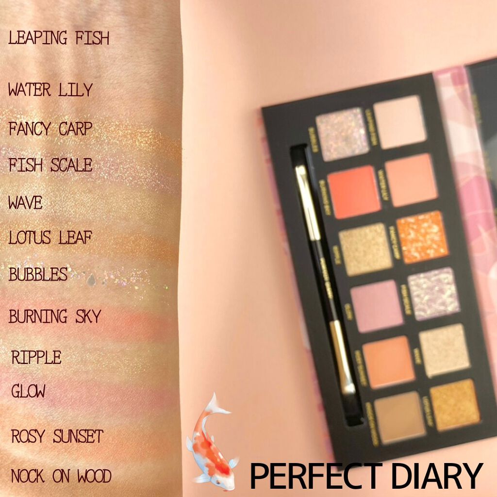 エクスプローラ12色 動物アイシャドウパレット/PERFECT DIARY/アイシャドウパレットを使ったクチコミ(7枚目)