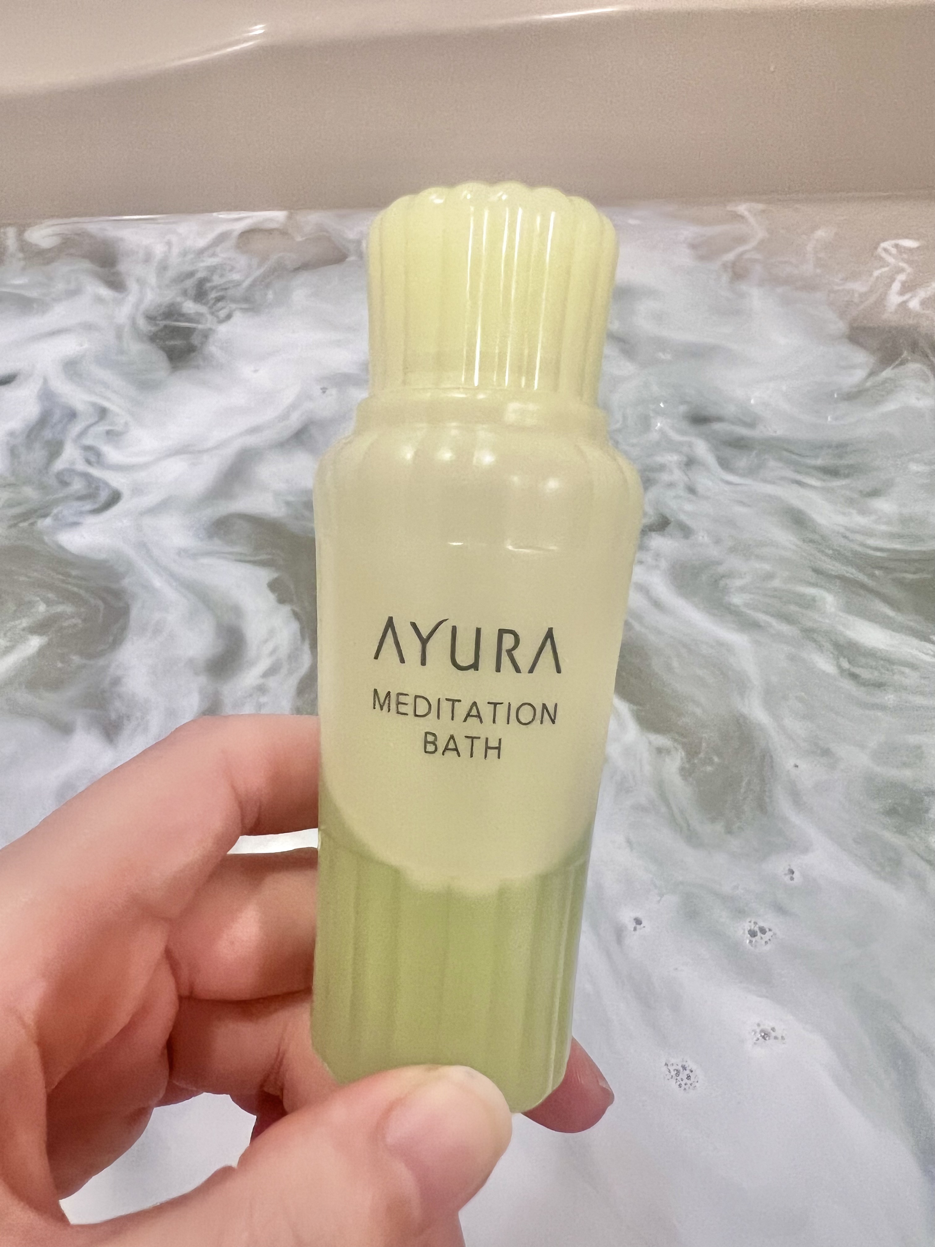 ナイトリートバス 50ml(J)/AYURA/生薬系入浴剤を使ったクチコミ（3枚目）