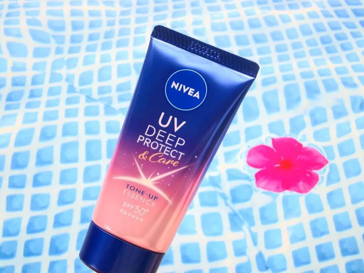 ニベアUV ディープ プロテクト&ケア トーンアップ エッセンス/ニベア/日焼け止めローションを使ったクチコミ(2枚目)