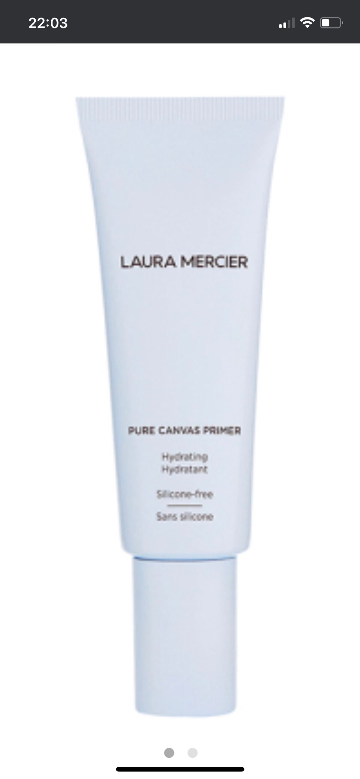 ピュア キャンバス プライマー ハイドレーティング/ローラ メルシエ/化粧下地を使ったクチコミ(1枚目)