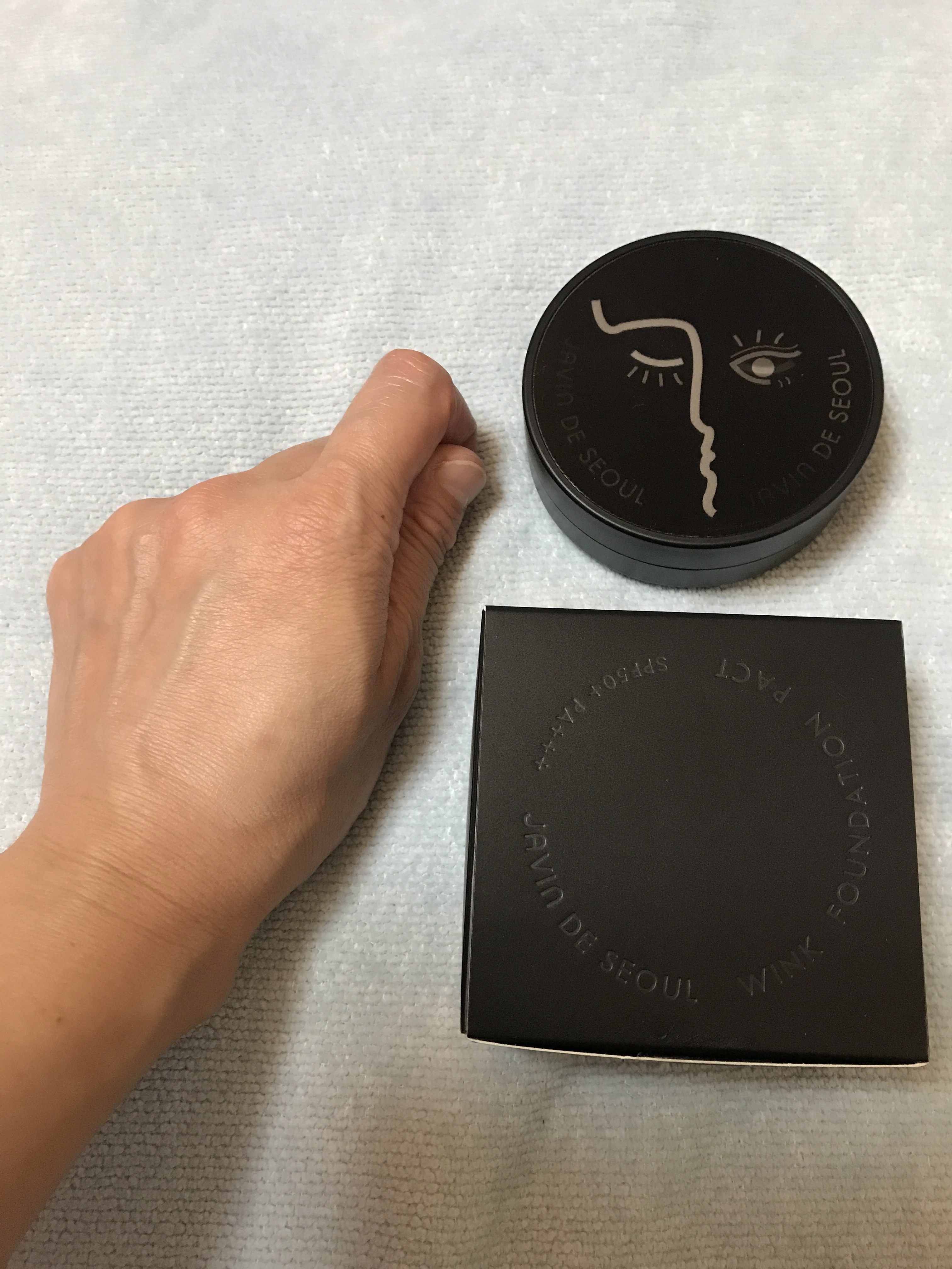 ジャビンドゥソウル ウインクファンデーションパクト/Javin De Seoul/クッションファンデーションを使ったクチコミ（1枚目）