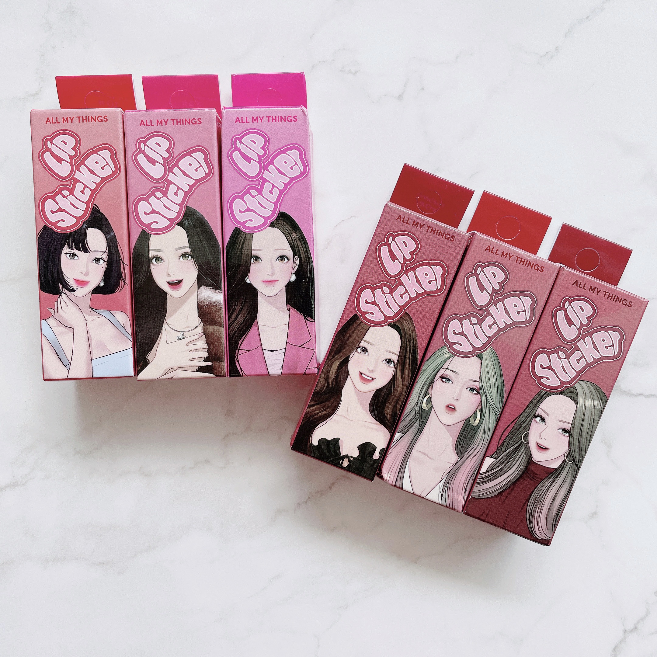 オールマイシングス リップスティッカーティント/all my things/リップティントを使ったクチコミ（3枚目）