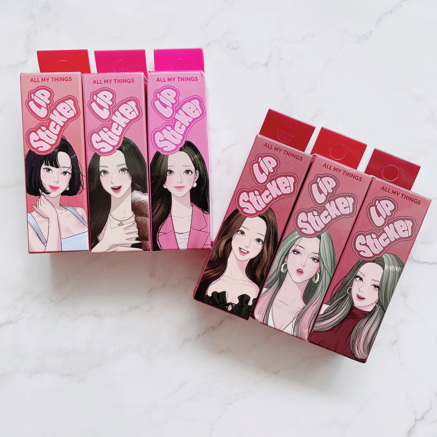 オールマイシングス リップスティッカーティント/all my things/リップティントを使ったクチコミ(3枚目)