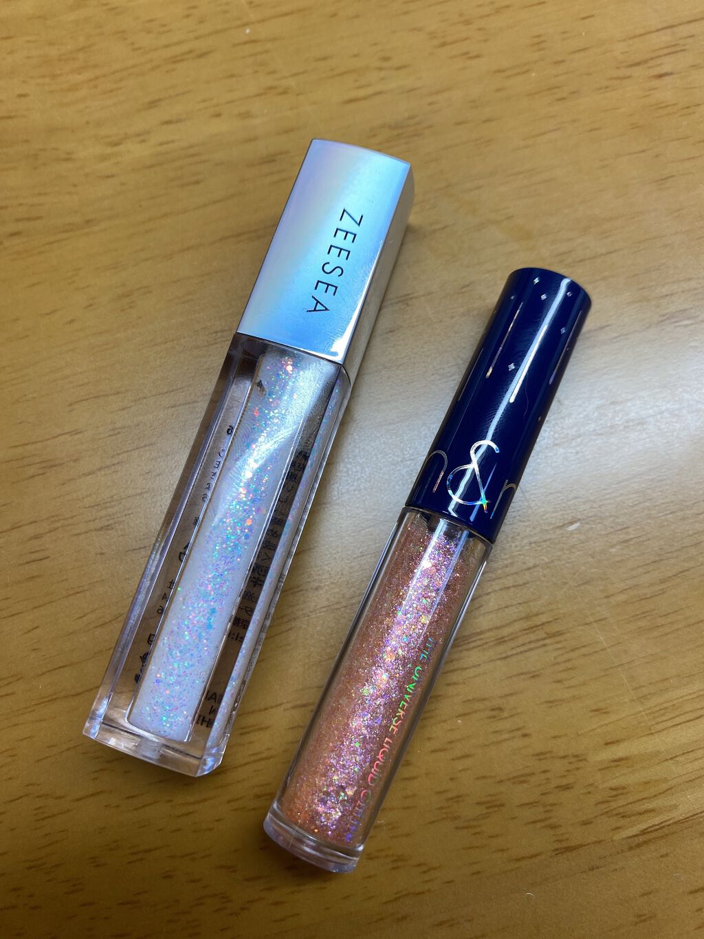 リキッド グリッター シャドウ/rom&nd/グリッターを使ったクチコミ（2枚目）