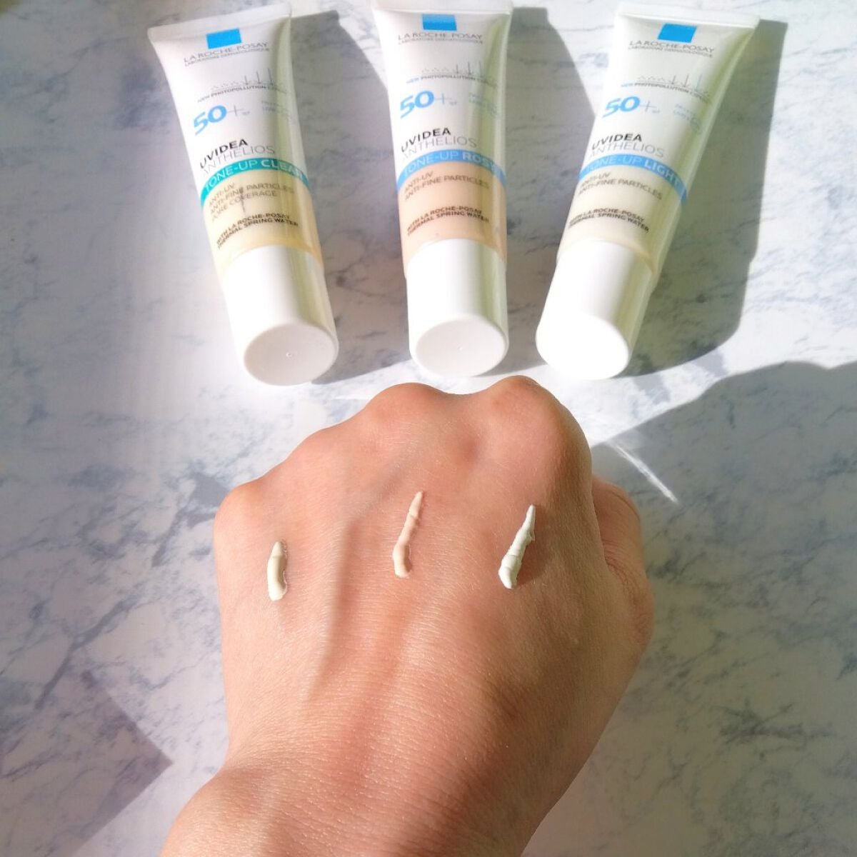 UVイデア XL プロテクショントーンアップ ローズ/ラ ロッシュ ポゼ/日焼け止めクリームを使ったクチコミ(3枚目)