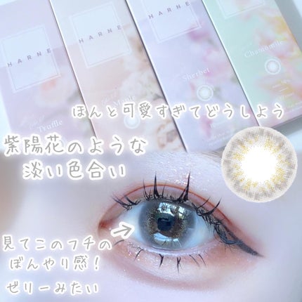 HARNE 1day/HARNE/ワンデー(1DAY)カラコンを使ったクチコミ(9枚目)