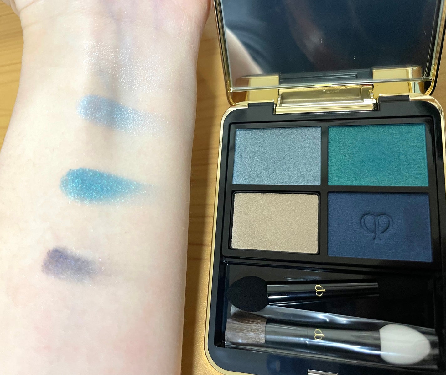 オンブルクルールクアドリ/クレ・ド・ポー ボーテ/アイシャドウパレットを使ったクチコミ(1枚目)