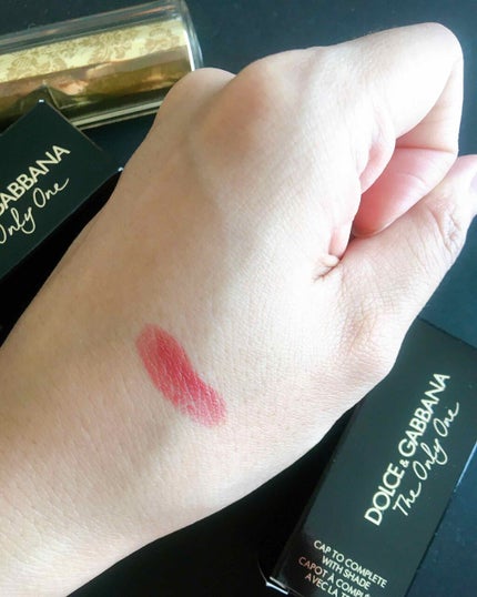 ザ・オンリーワン ルミナスカラー リップスティック/DOLCE&GABBANA BEAUTY/口紅を使ったクチコミ(2枚目)
