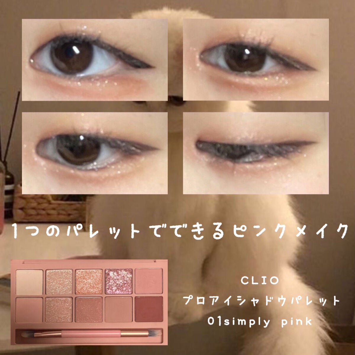 プロ アイ パレット/CLIO/アイシャドウパレットを使ったクチコミ(1枚目)