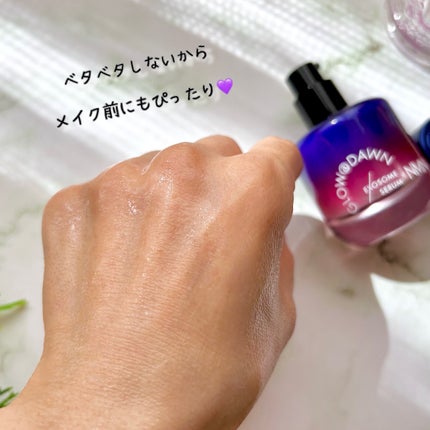 1stエクソソーム NMNセラム/GLOW@DAWN/美容液を使ったクチコミ(7枚目)