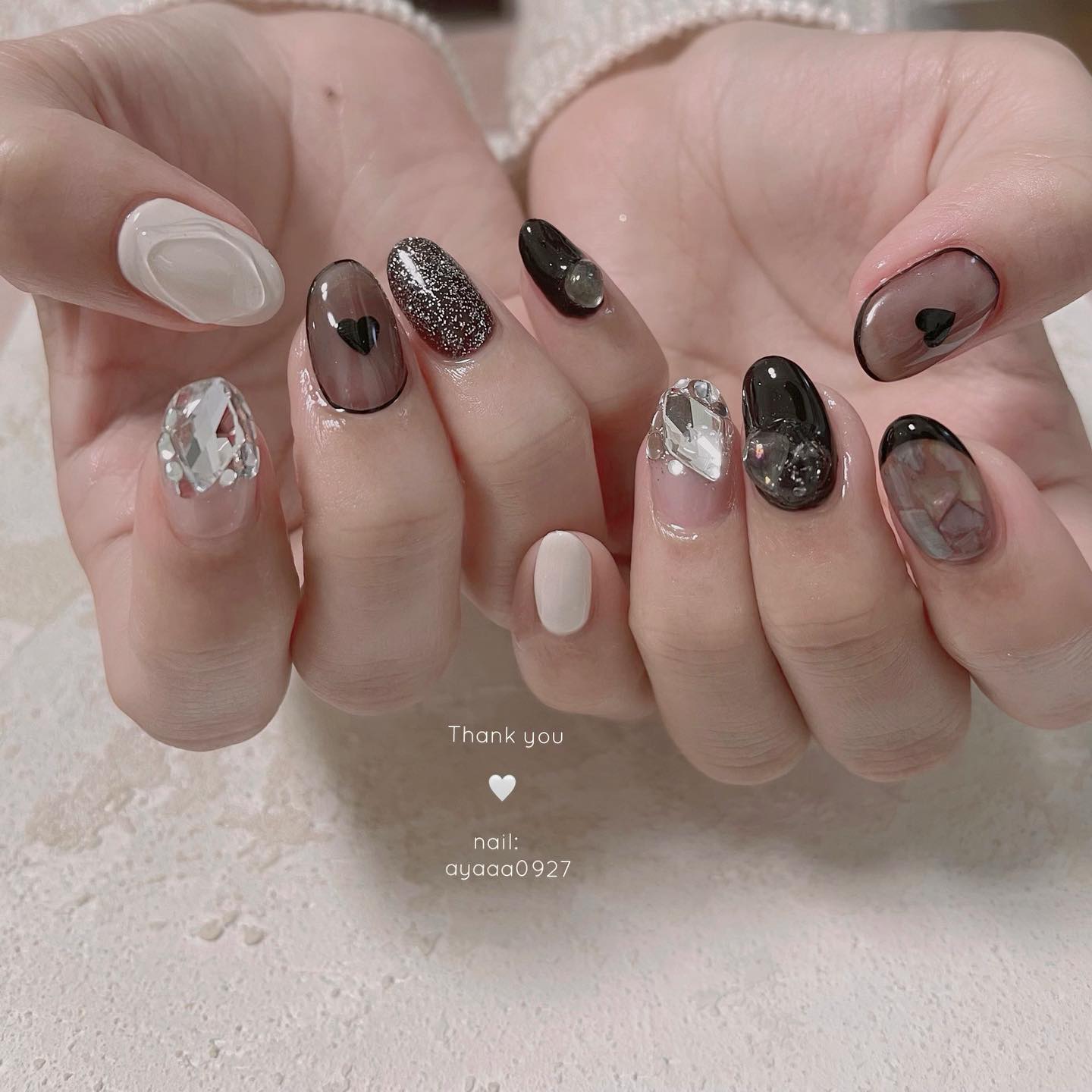 #うるうるネイル,#ワンホンネイル,#ぷくぷくネイルのネイルデザイン