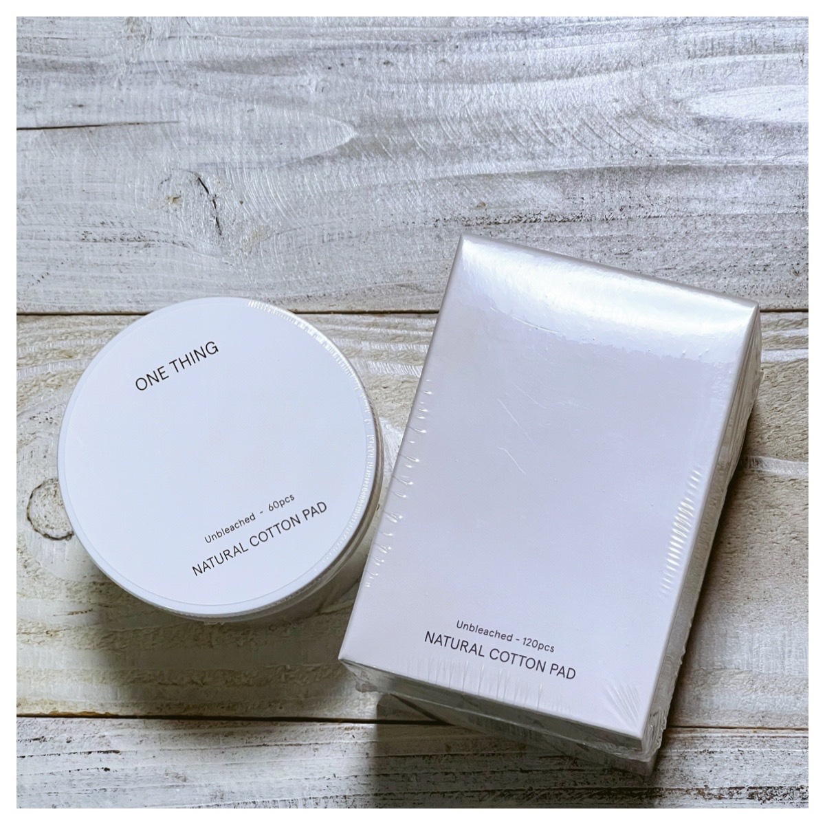 NATURAL COTTON PAD/ONE THING/コットンを使ったクチコミ（2枚目）